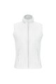 Dames Fleece bodywarmer Kariban K906 WHITE